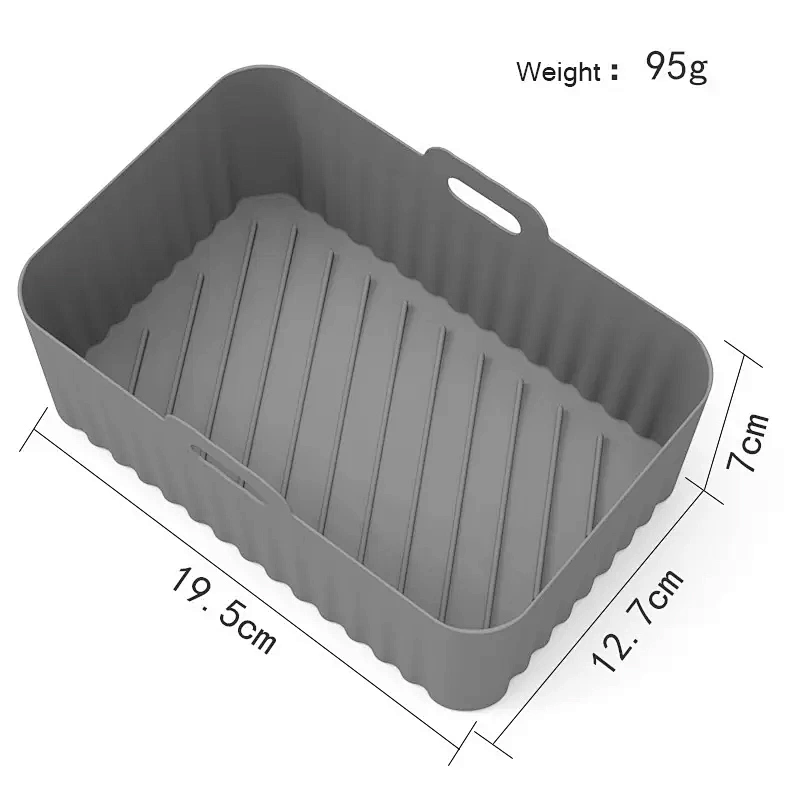 Pot Air Frye Baskets Silicone Liners Silicone Air Fryer